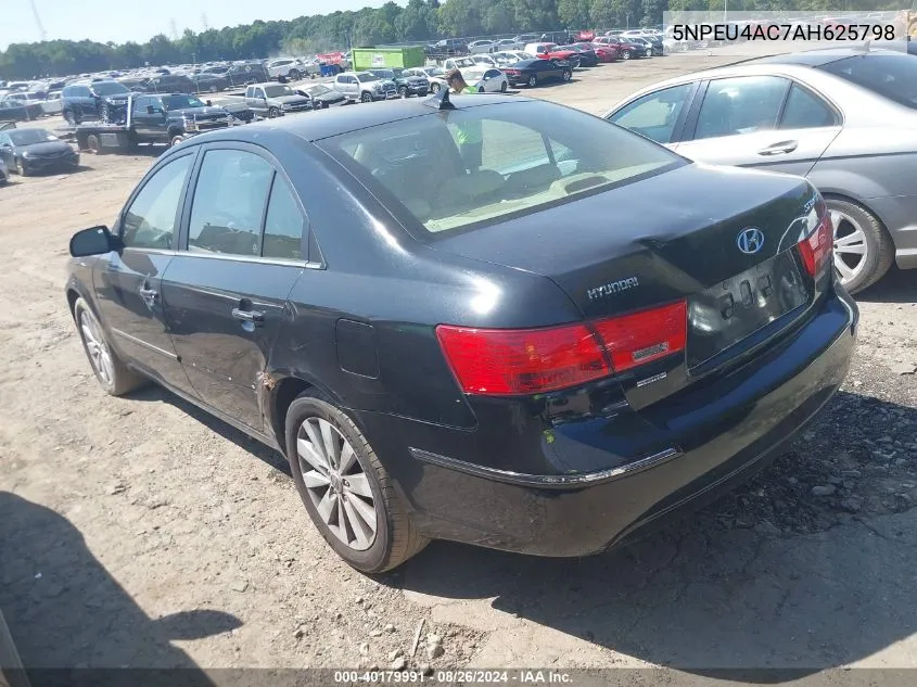 2010 Hyundai Sonata Limited VIN: 5NPEU4AC7AH625798 Lot: 40179991