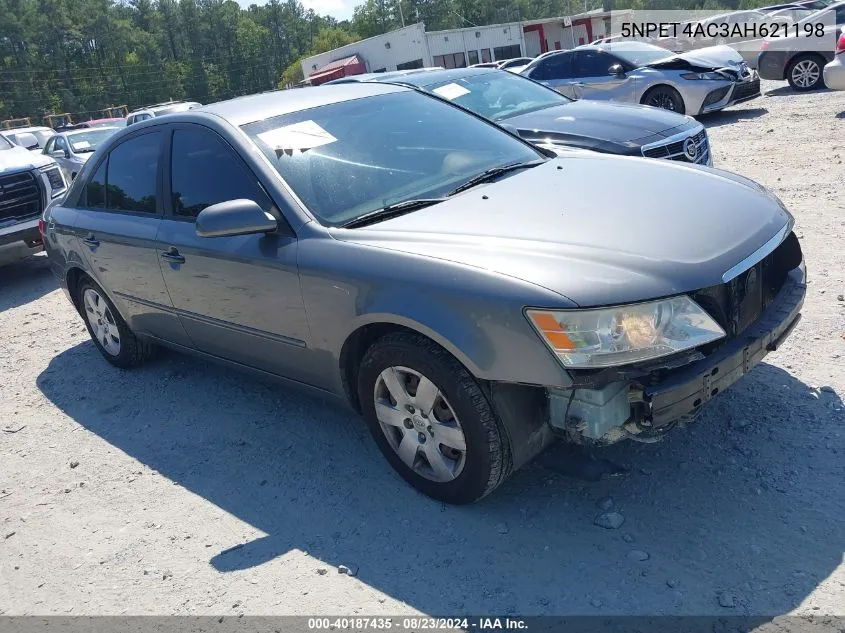 2010 Hyundai Sonata Gls VIN: 5NPET4AC3AH621198 Lot: 40187435