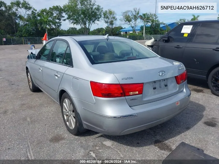 2010 Hyundai Sonata Limited VIN: 5NPEU4AC9AH626712 Lot: 40208184