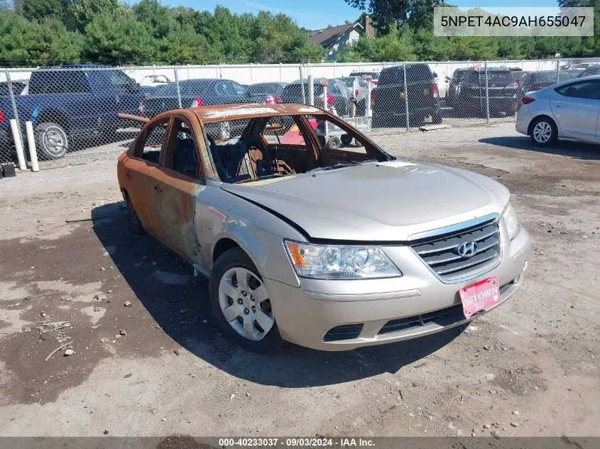 2010 Hyundai Sonata Gls VIN: 5NPET4AC9AH655047 Lot: 40233037