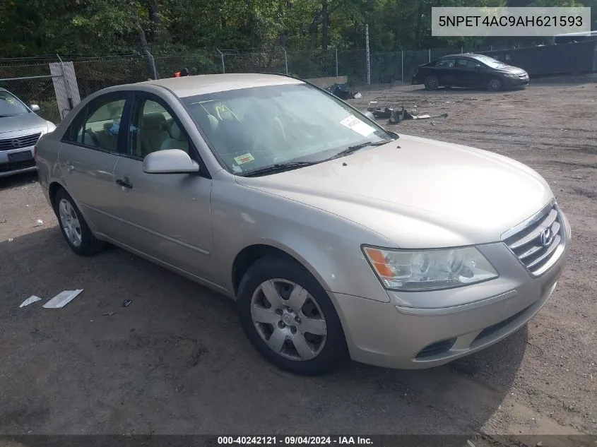 2010 Hyundai Sonata Gls VIN: 5NPET4AC9AH621593 Lot: 40242121