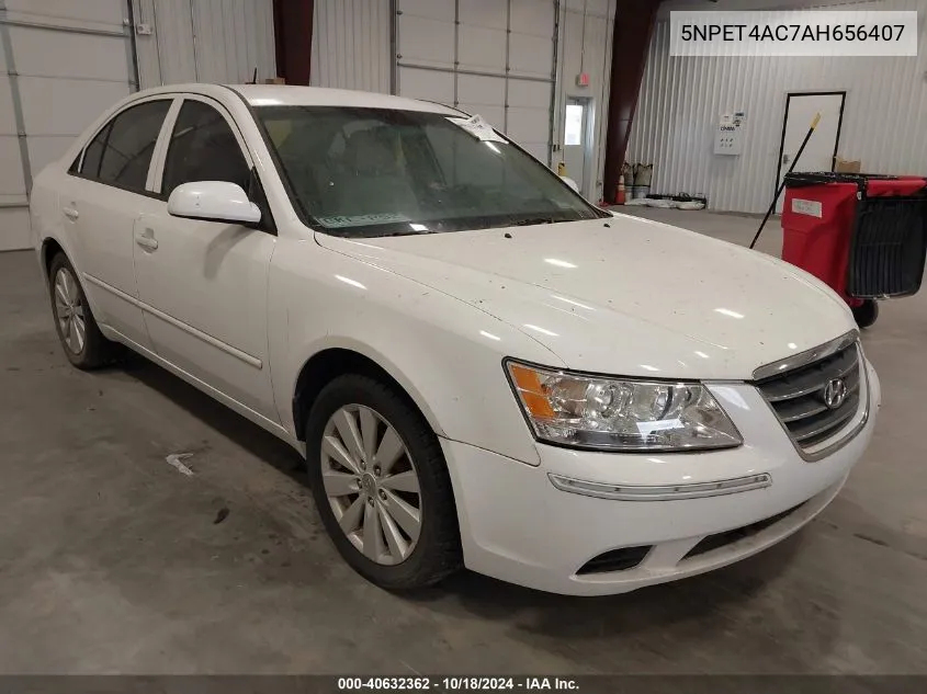 5NPET4AC7AH656407 2010 Hyundai Sonata Gls