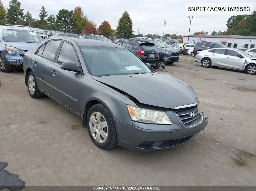 2010 Hyundai Sonata Gls VIN: 5NPET4AC9AH626583 Lot: 40715774