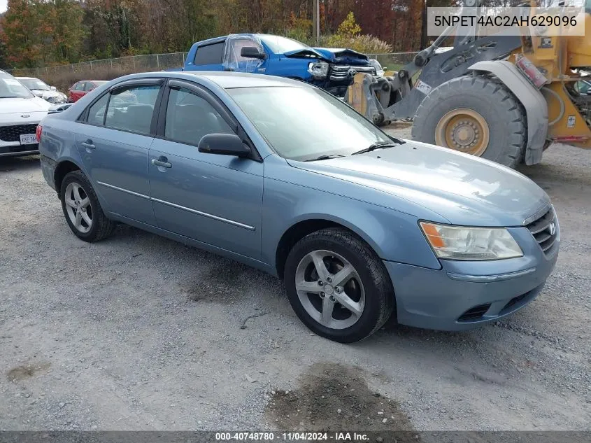 2010 Hyundai Sonata Gls VIN: 5NPET4AC2AH629096 Lot: 40748780