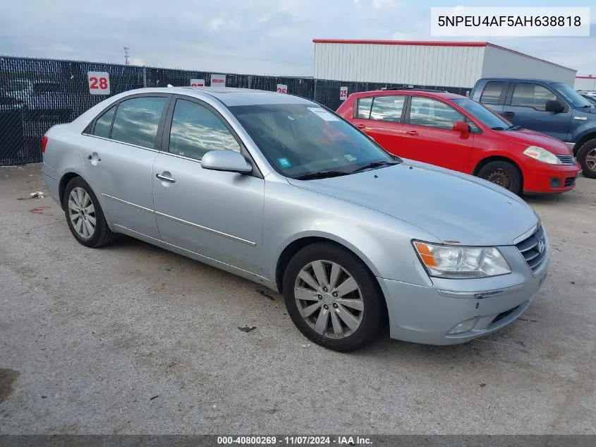 2010 Hyundai Sonata Limited V6 VIN: 5NPEU4AF5AH638818 Lot: 40800269