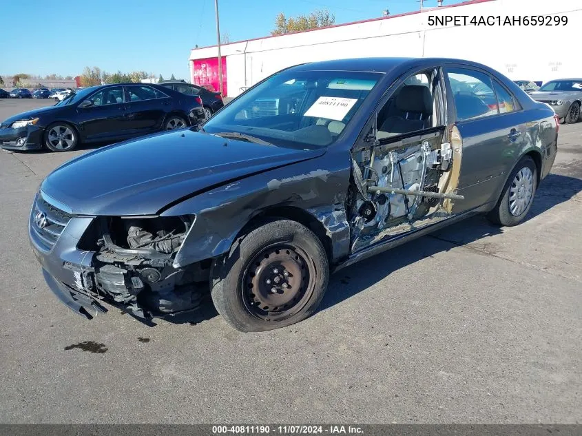 2010 Hyundai Sonata Gls VIN: 5NPET4AC1AH659299 Lot: 40811190