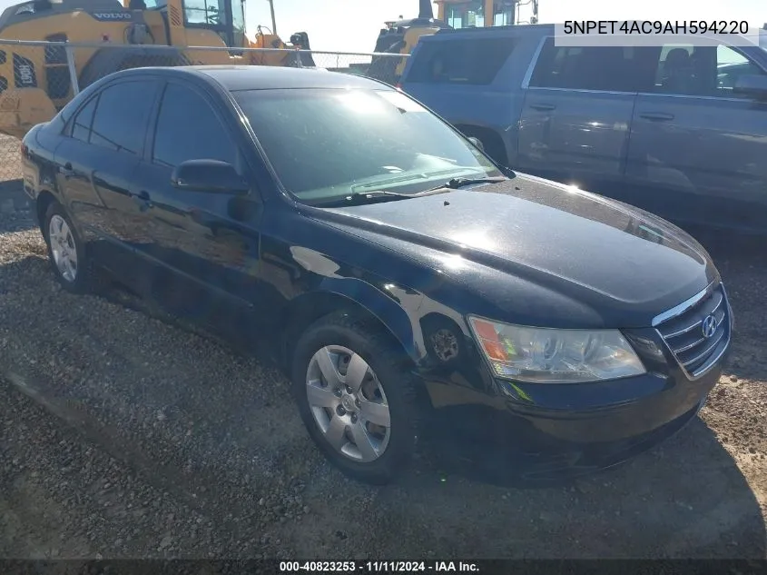 2010 Hyundai Sonata Gls VIN: 5NPET4AC9AH594220 Lot: 40823253