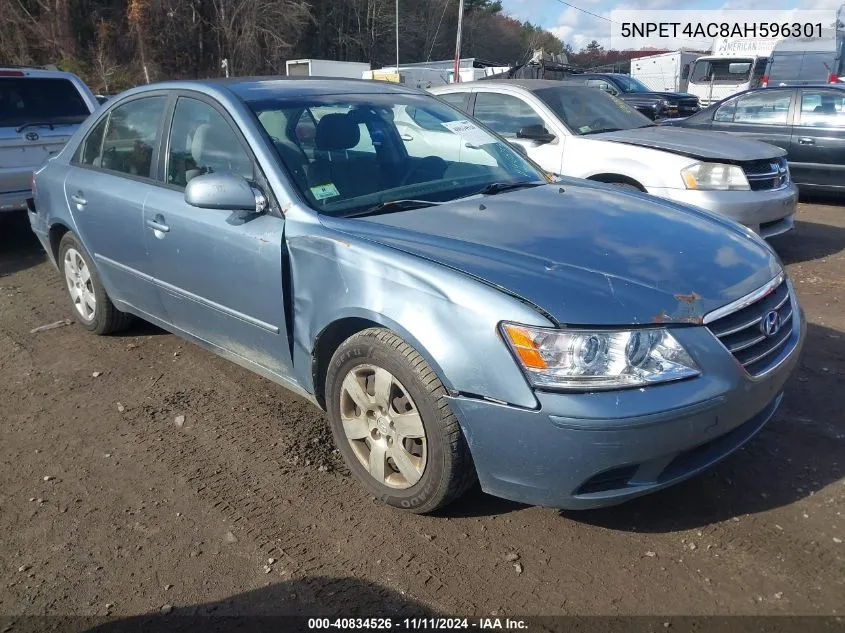 2010 Hyundai Sonata Gls VIN: 5NPET4AC8AH596301 Lot: 40834526