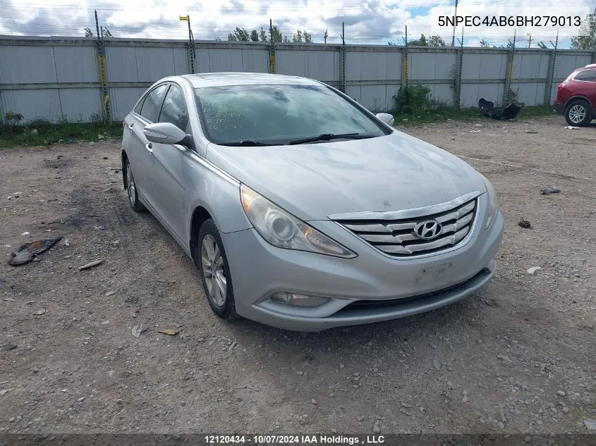 2011 Hyundai Sonata Se/Limited VIN: 5NPEC4AB6BH279013 Lot: 12120434