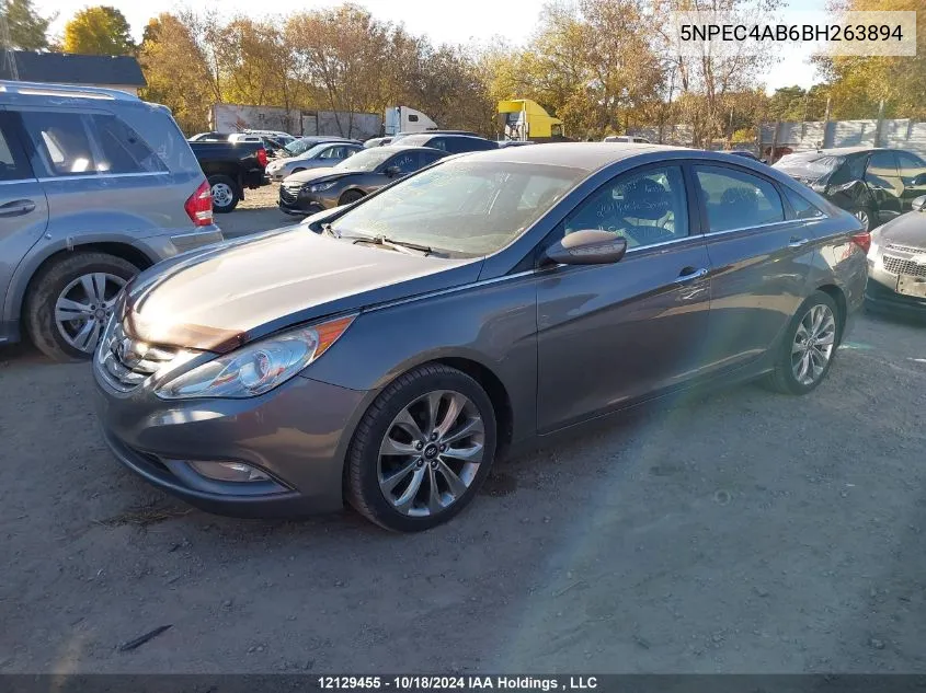 2011 Hyundai Sonata 2.0T VIN: 5NPEC4AB6BH263894 Lot: 12129455