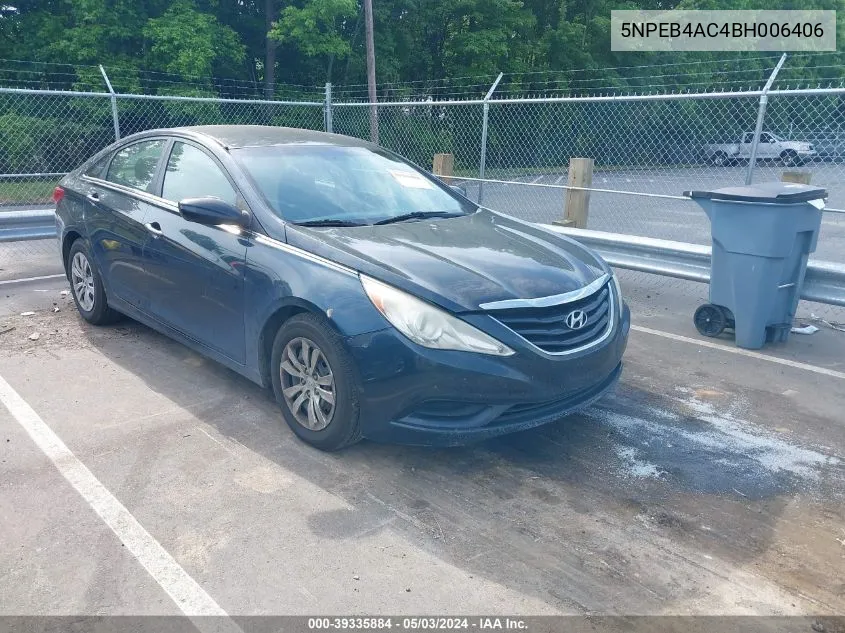 2011 Hyundai Sonata Gls VIN: 5NPEB4AC4BH006406 Lot: 39335884