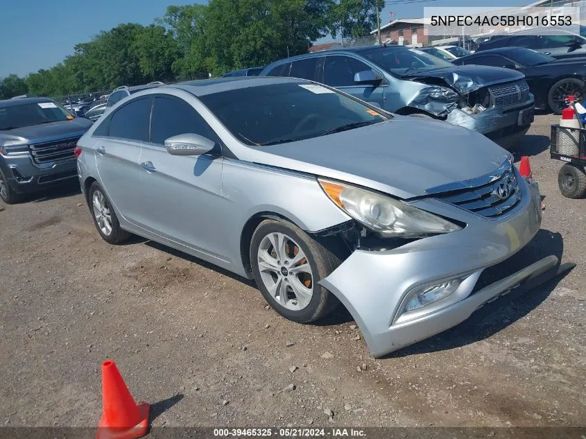 5NPEC4AC5BH016553 2011 Hyundai Sonata Limited