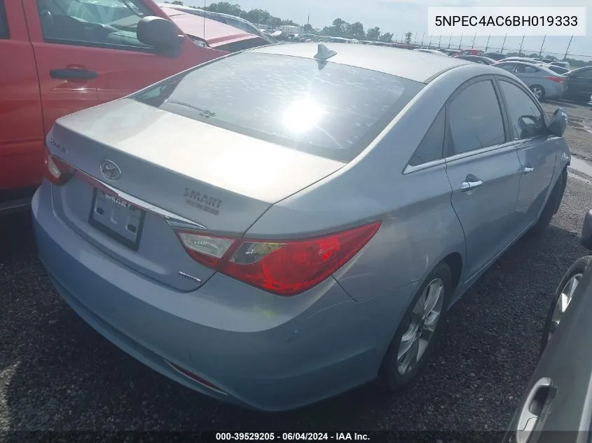 2011 Hyundai Sonata Limited VIN: 5NPEC4AC6BH019333 Lot: 39529205