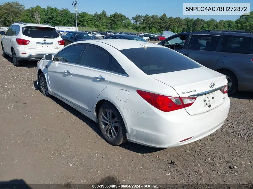 5NPEC4AC7BH272872 2011 Hyundai Sonata Limited