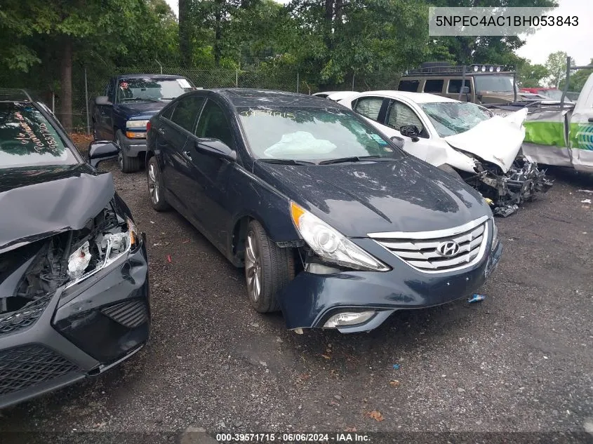 2011 Hyundai Sonata Se VIN: 5NPEC4AC1BH053843 Lot: 39571715