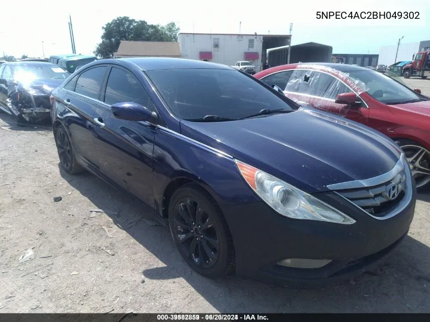 5NPEC4AC2BH049302 2011 Hyundai Sonata Se