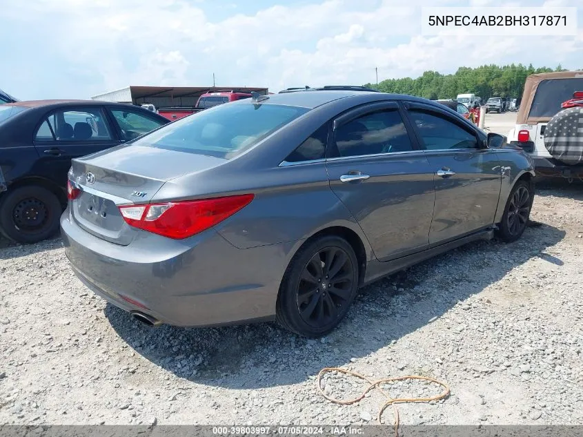 5NPEC4AB2BH317871 2011 Hyundai Sonata Se 2.0T