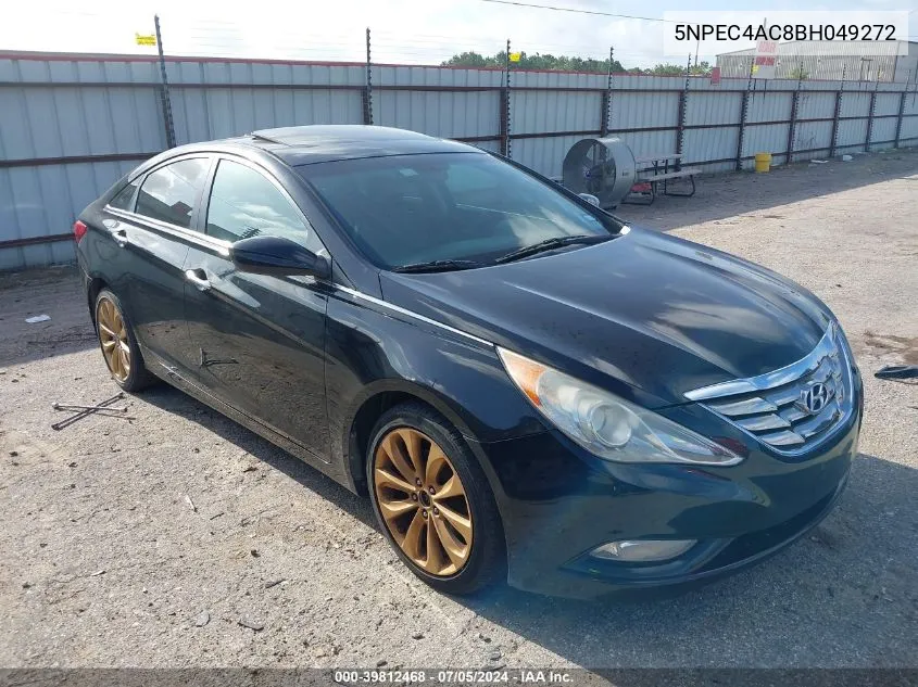 2011 Hyundai Sonata Se VIN: 5NPEC4AC8BH049272 Lot: 39812468