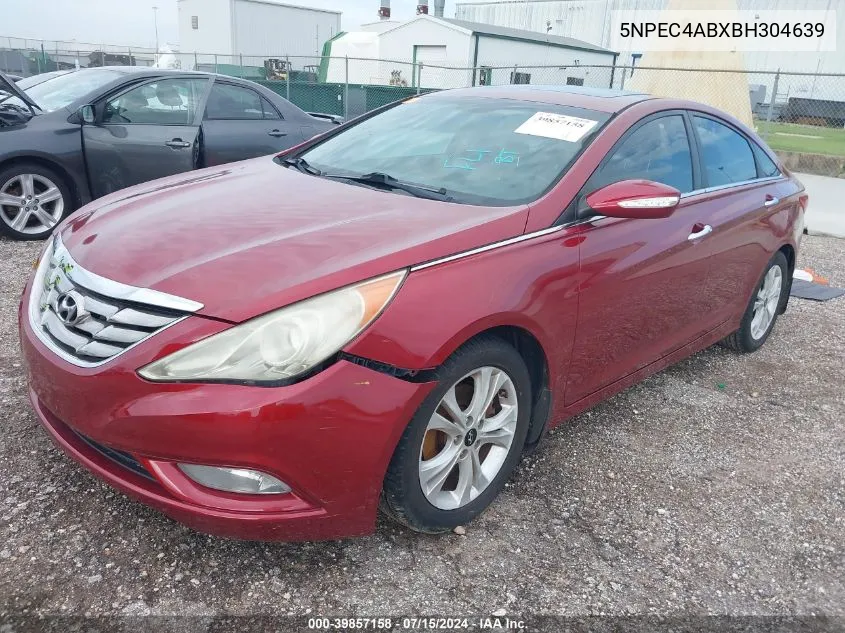 2011 Hyundai Sonata Limited 2.0T VIN: 5NPEC4ABXBH304639 Lot: 39857158