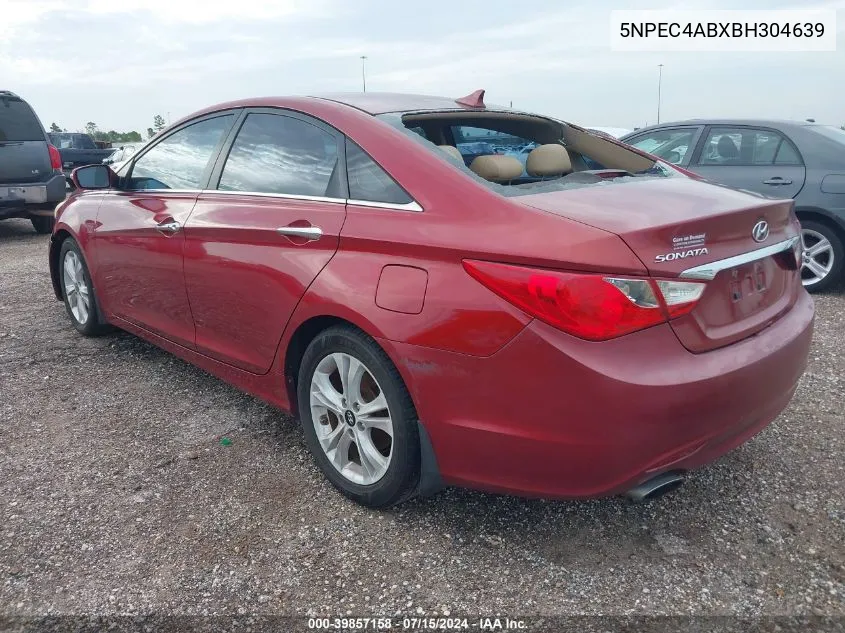 5NPEC4ABXBH304639 2011 Hyundai Sonata Limited 2.0T