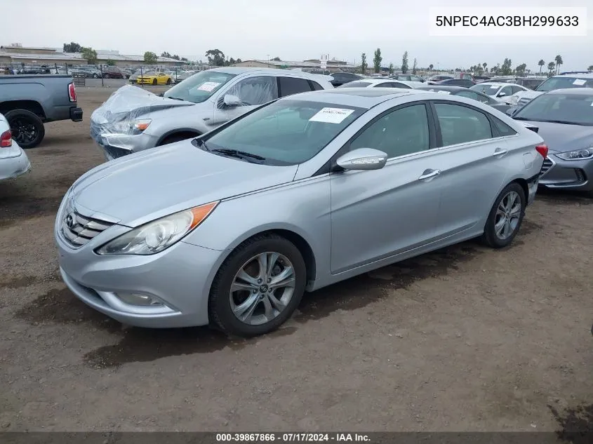 5NPEC4AC3BH299633 2011 Hyundai Sonata Limited