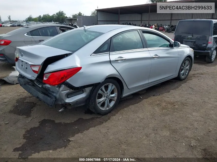 5NPEC4AC3BH299633 2011 Hyundai Sonata Limited