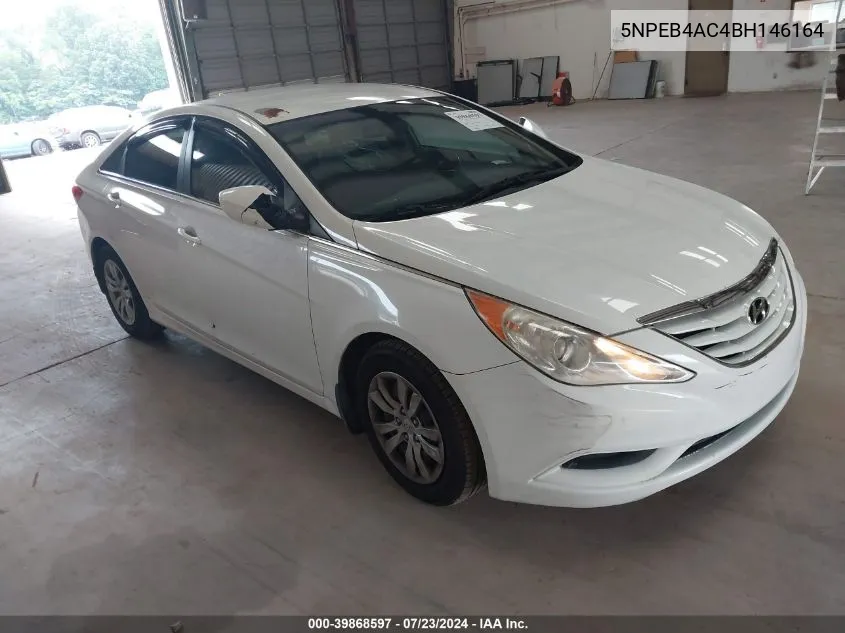 2011 Hyundai Sonata Gls VIN: 5NPEB4AC4BH146164 Lot: 40539837