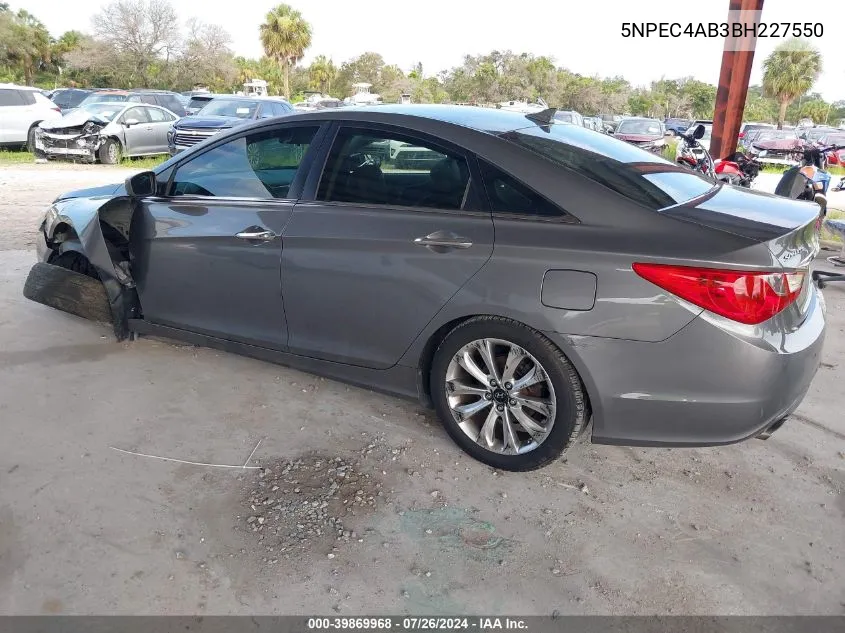 5NPEC4AB3BH227550 2011 Hyundai Sonata Se/Limited