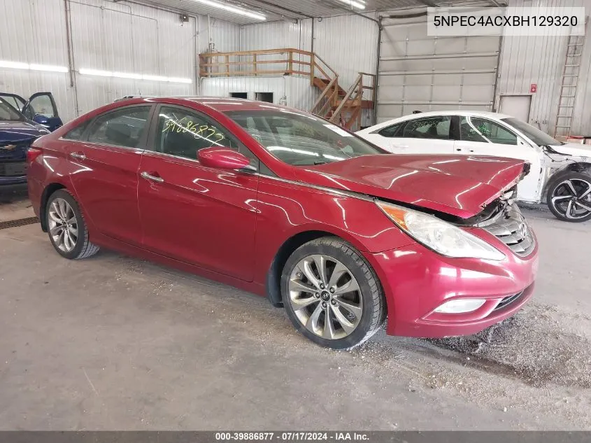 2011 Hyundai Sonata Se VIN: 5NPEC4ACXBH129320 Lot: 39886877