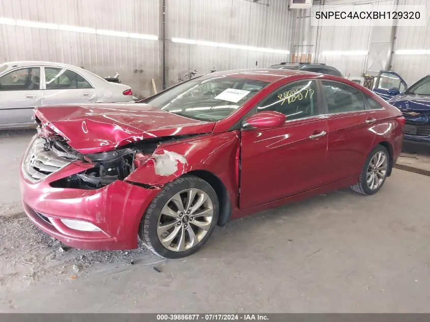 5NPEC4ACXBH129320 2011 Hyundai Sonata Se