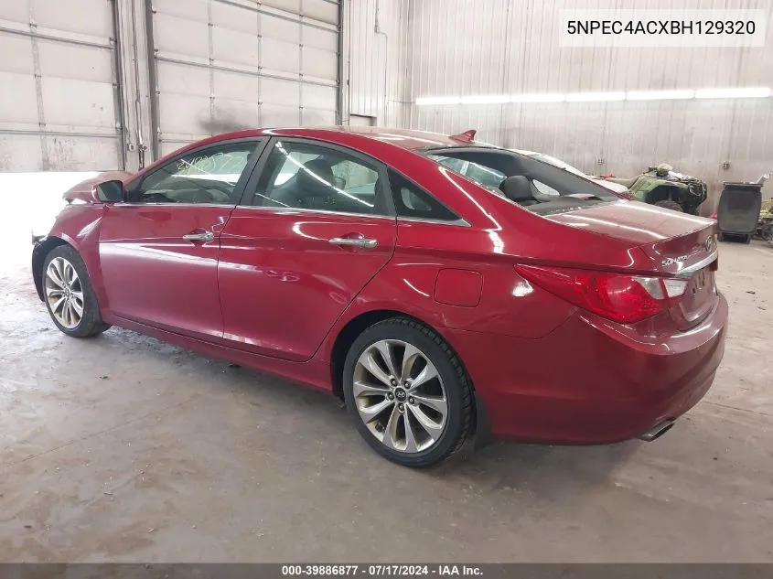 5NPEC4ACXBH129320 2011 Hyundai Sonata Se