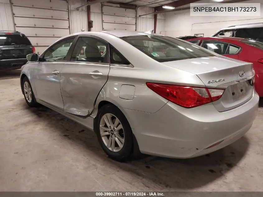 5NPEB4AC1BH173273 2011 Hyundai Sonata Gls