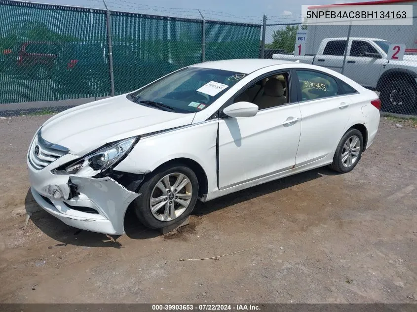 5NPEB4AC8BH134163 2011 Hyundai Sonata Gls