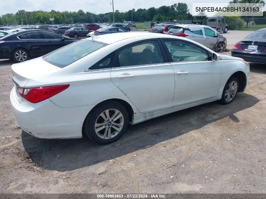 2011 Hyundai Sonata Gls VIN: 5NPEB4AC8BH134163 Lot: 39903653