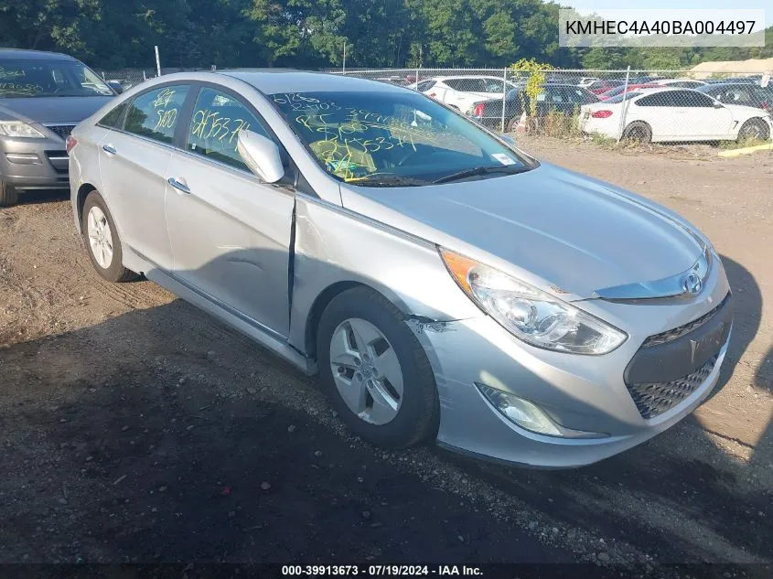 KMHEC4A40BA004497 2011 Hyundai Sonata Hybrid