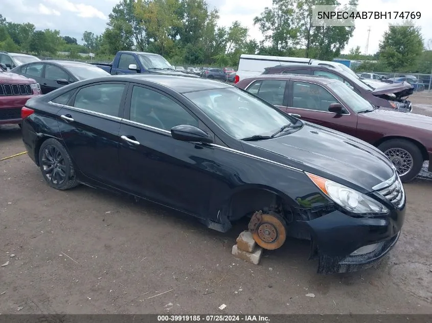 2011 Hyundai Sonata Se 2.0T VIN: 5NPEC4AB7BH174769 Lot: 39919185