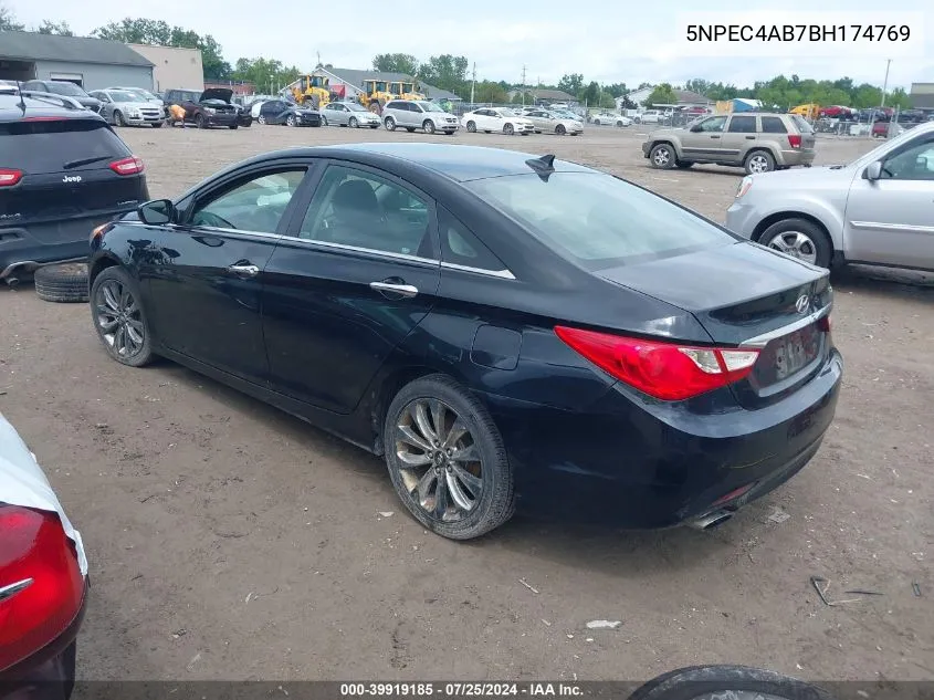 5NPEC4AB7BH174769 2011 Hyundai Sonata Se 2.0T