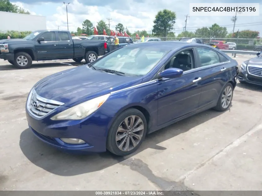 5NPEC4AC4BH125196 2011 Hyundai Sonata Se