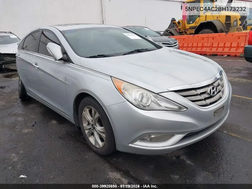 2011 Hyundai Sonata Limited VIN: 5NPEC4AC2BH173232 Lot: 39925653