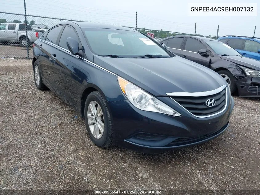 5NPEB4AC9BH007132 2011 Hyundai Sonata Gls