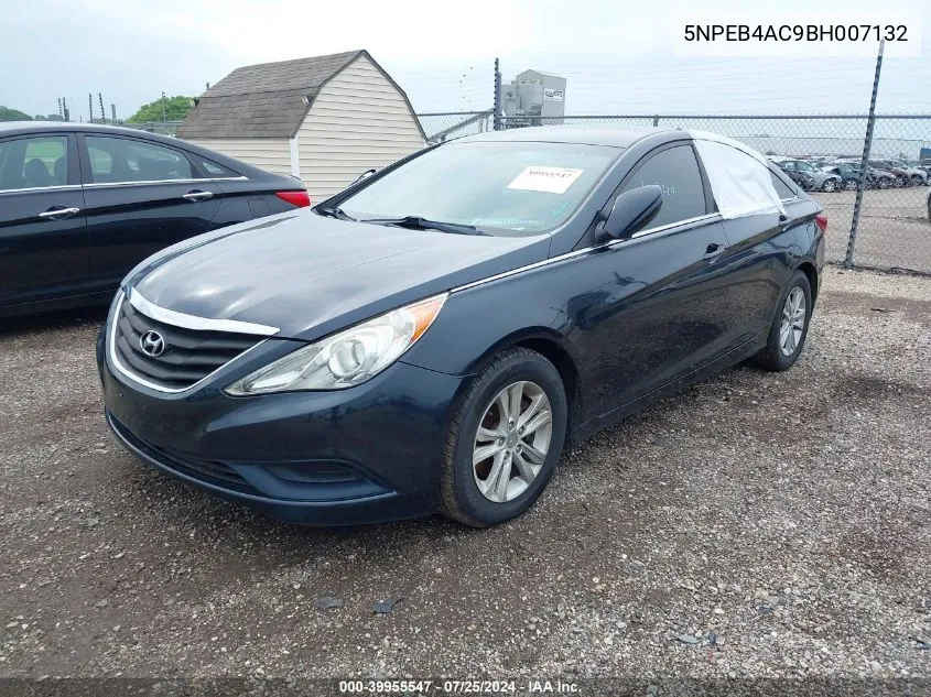 2011 Hyundai Sonata Gls VIN: 5NPEB4AC9BH007132 Lot: 39955547