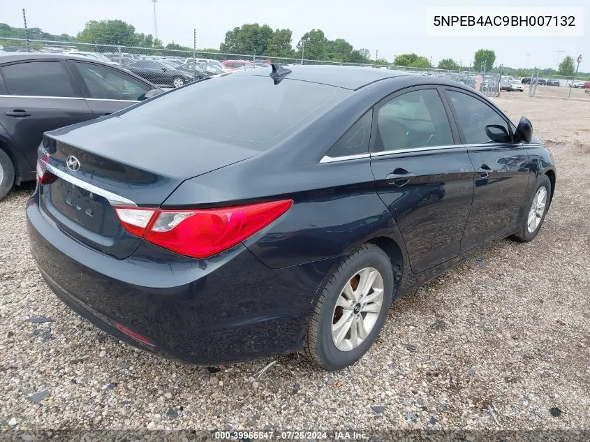 5NPEB4AC9BH007132 2011 Hyundai Sonata Gls