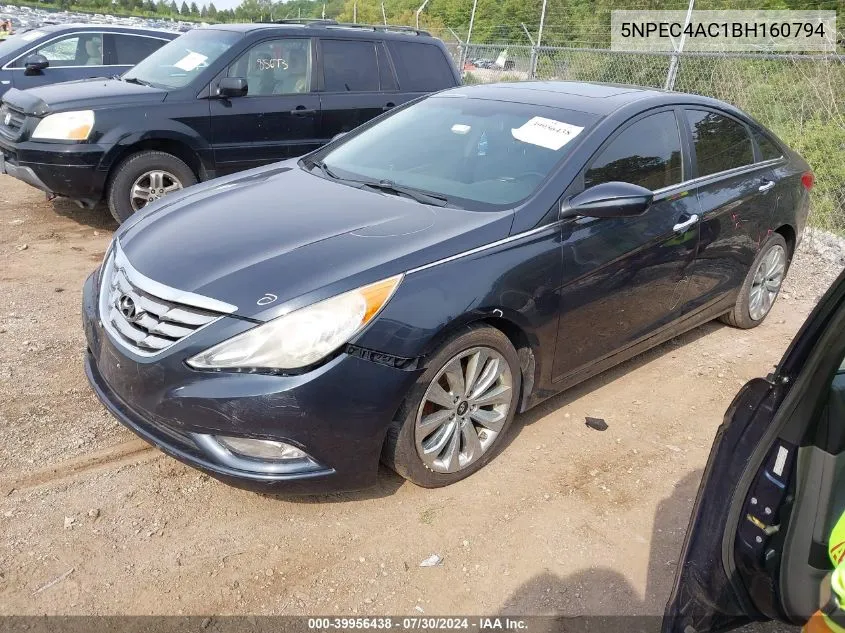 5NPEC4AC1BH160794 2011 Hyundai Sonata Se