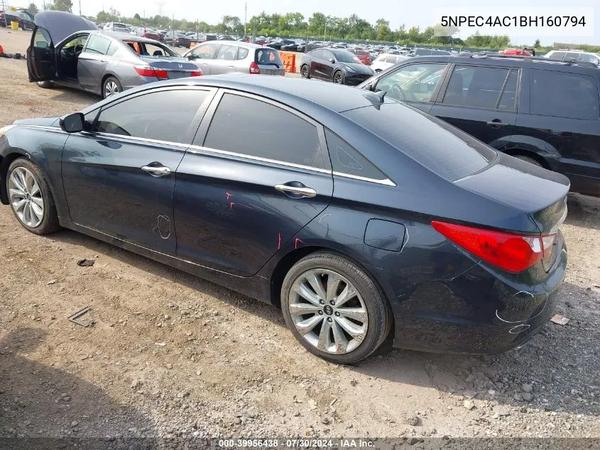 5NPEC4AC1BH160794 2011 Hyundai Sonata Se