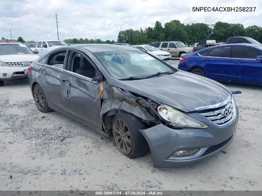 2011 Hyundai Sonata Se VIN: 5NPEC4ACXBH258237 Lot: 39963704