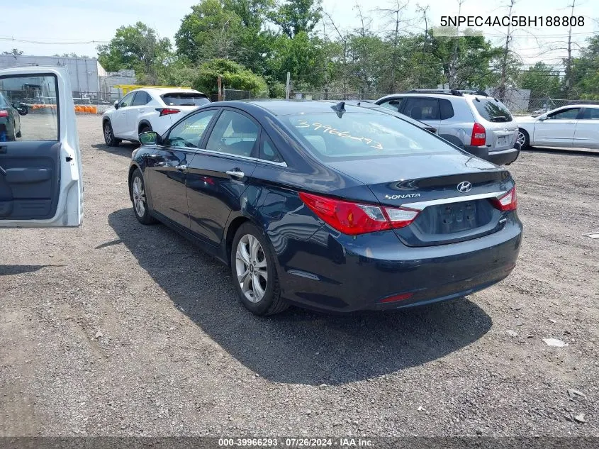 5NPEC4AC5BH188808 2011 Hyundai Sonata Limited