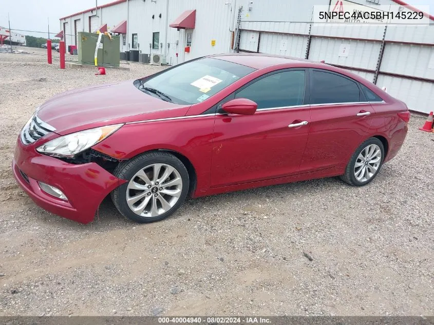 5NPEC4AC5BH145229 2011 Hyundai Sonata Se