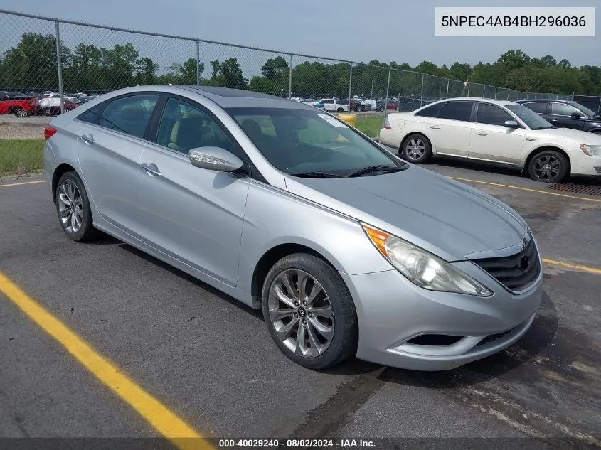 2011 Hyundai Sonata Limited 2.0T VIN: 5NPEC4AB4BH296036 Lot: 40029240