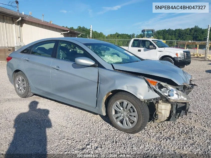 2011 Hyundai Sonata Gls VIN: 5NPEB4AC4BH047327 Lot: 40065438