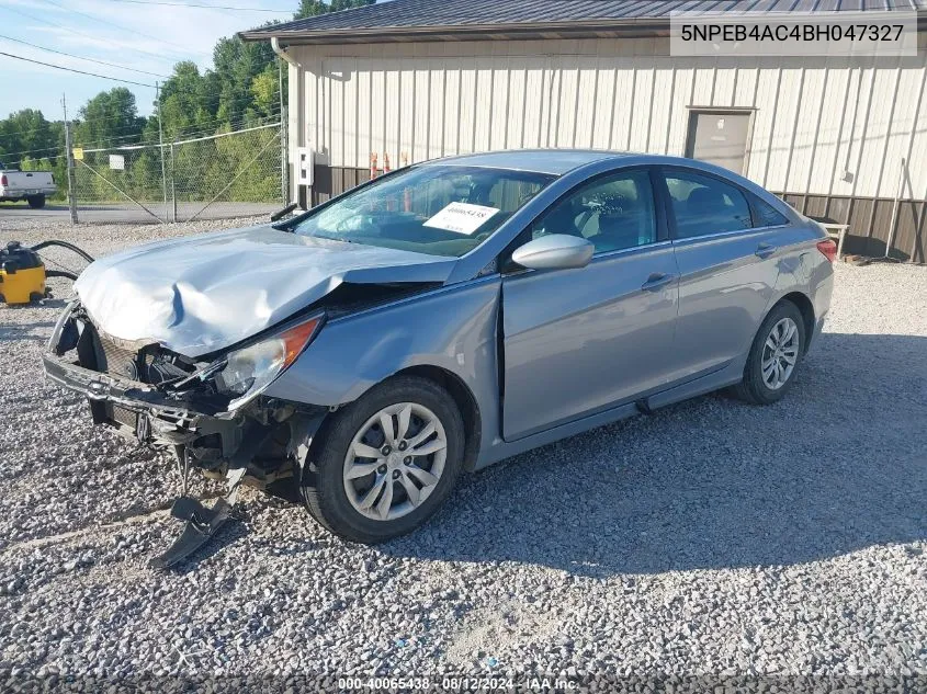 5NPEB4AC4BH047327 2011 Hyundai Sonata Gls